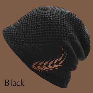 NWT Beanie Knit Hat In Black Navy Burgundy Camel & Gray Faux Fir Lining